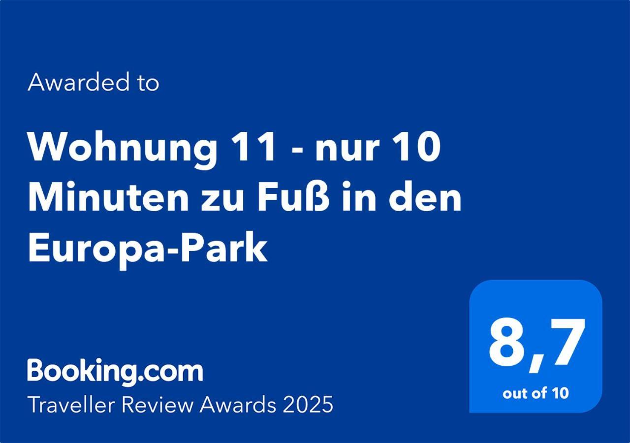 Wohnung 11 - Nur 10 Minuten Zu Fuss In Den Europa-Park Rust Exteriör bild